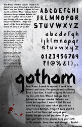 Gotham Speicmen Sheet