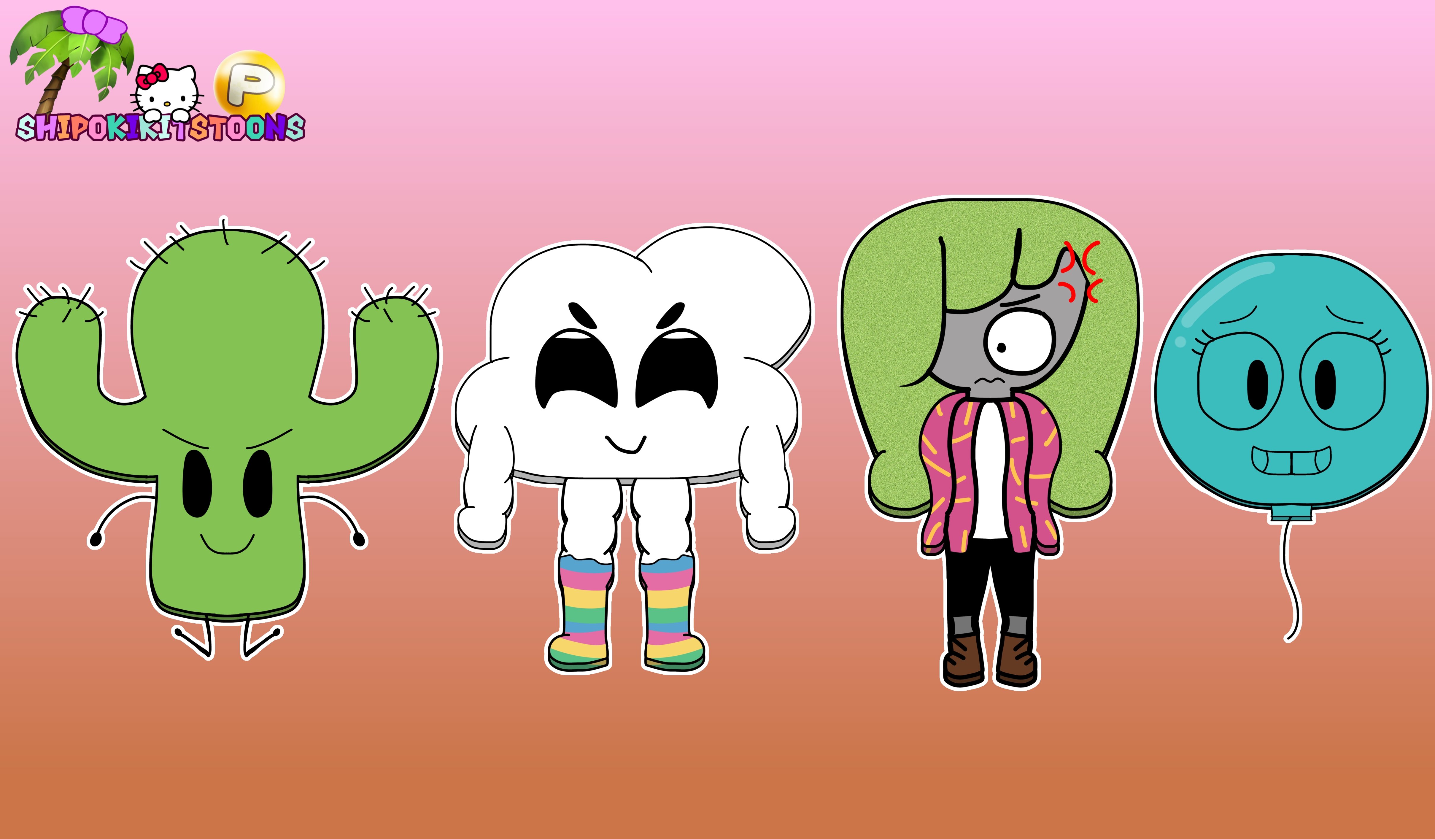 COM: Random TAWOG Flattenings by ShipokiKitsToons on DeviantArt