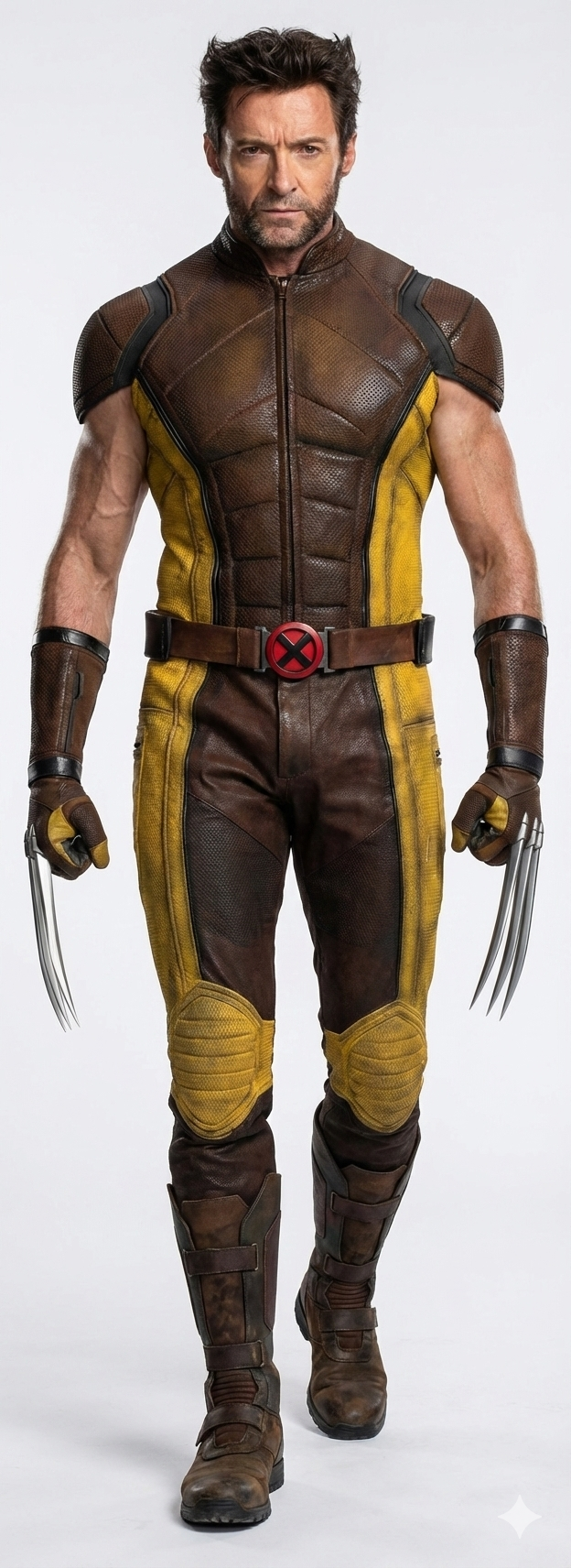 Face Less Wolverine Wolverine Brown And Yellow Suit Without Mask by MrPancakes321 on DeviantArt
