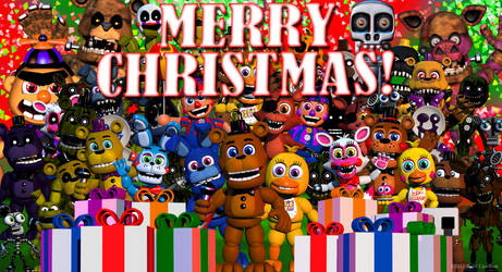 FNaFW - Christmas Teaser - New Boss Characters