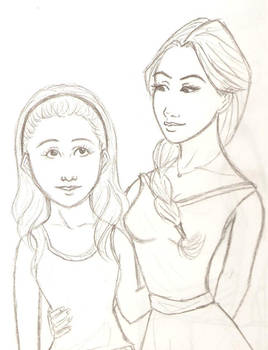 Prim and Katniss