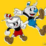 Cuphead and Mugman 