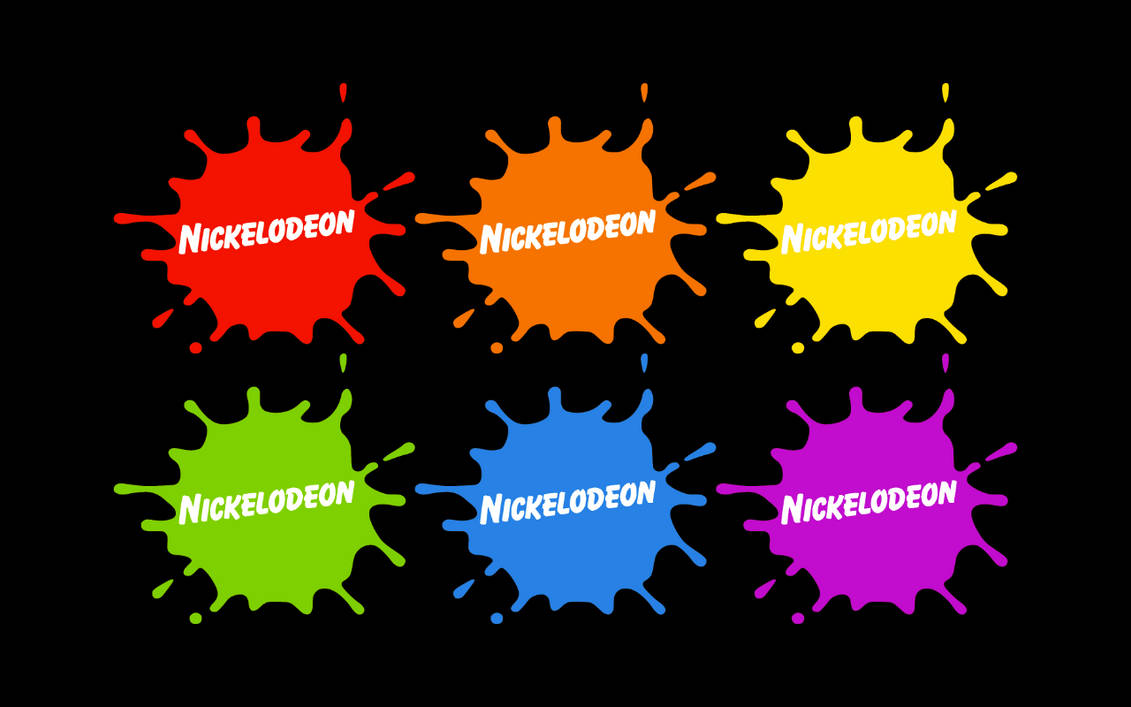Nickelodeon Multi-Colored Splats (2008) by Steve93021 on DeviantArt