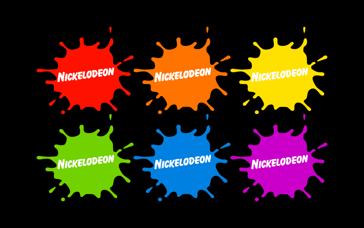 Nickelodeon Multi-Colored Splats (2008) by Steve93021 on DeviantArt