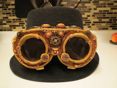 Homemade Steampunk Goggles