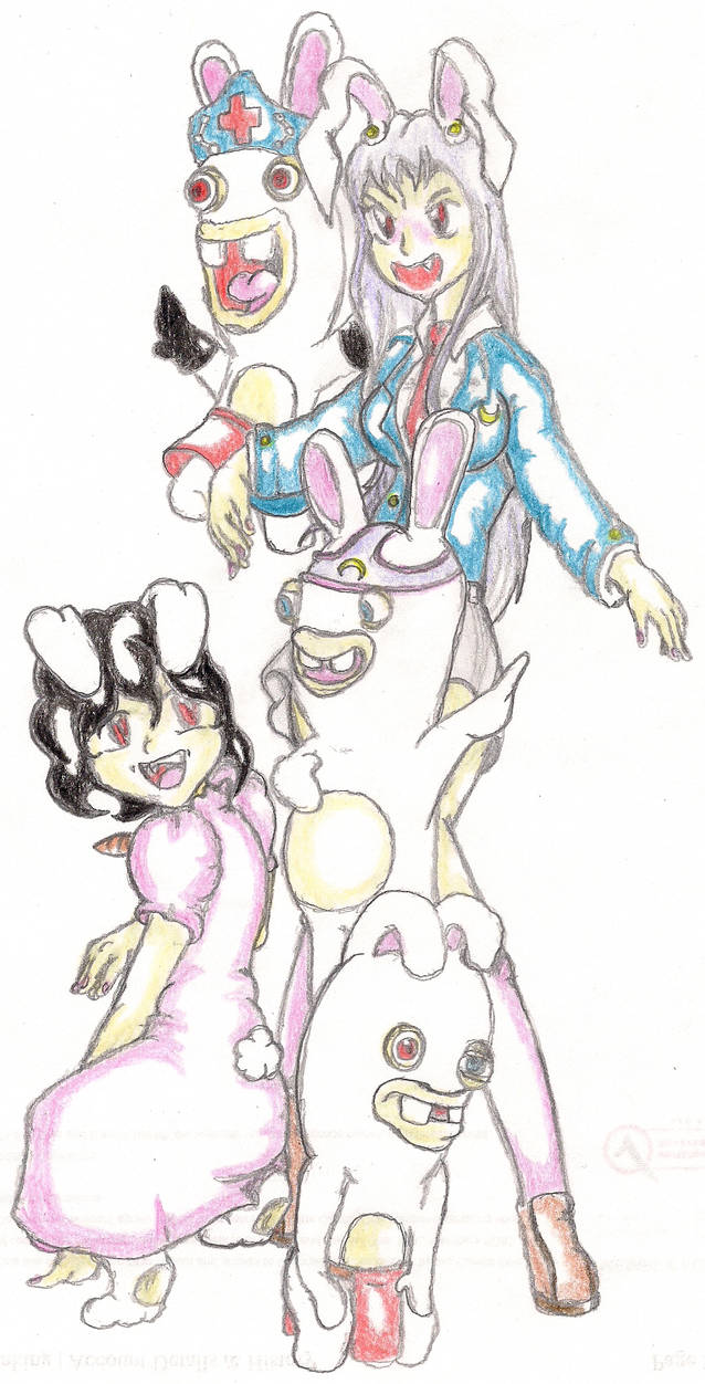 Touhou Rabbids by TheGloriesBigJ on DeviantArt