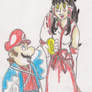 Edo Mario and Reimu