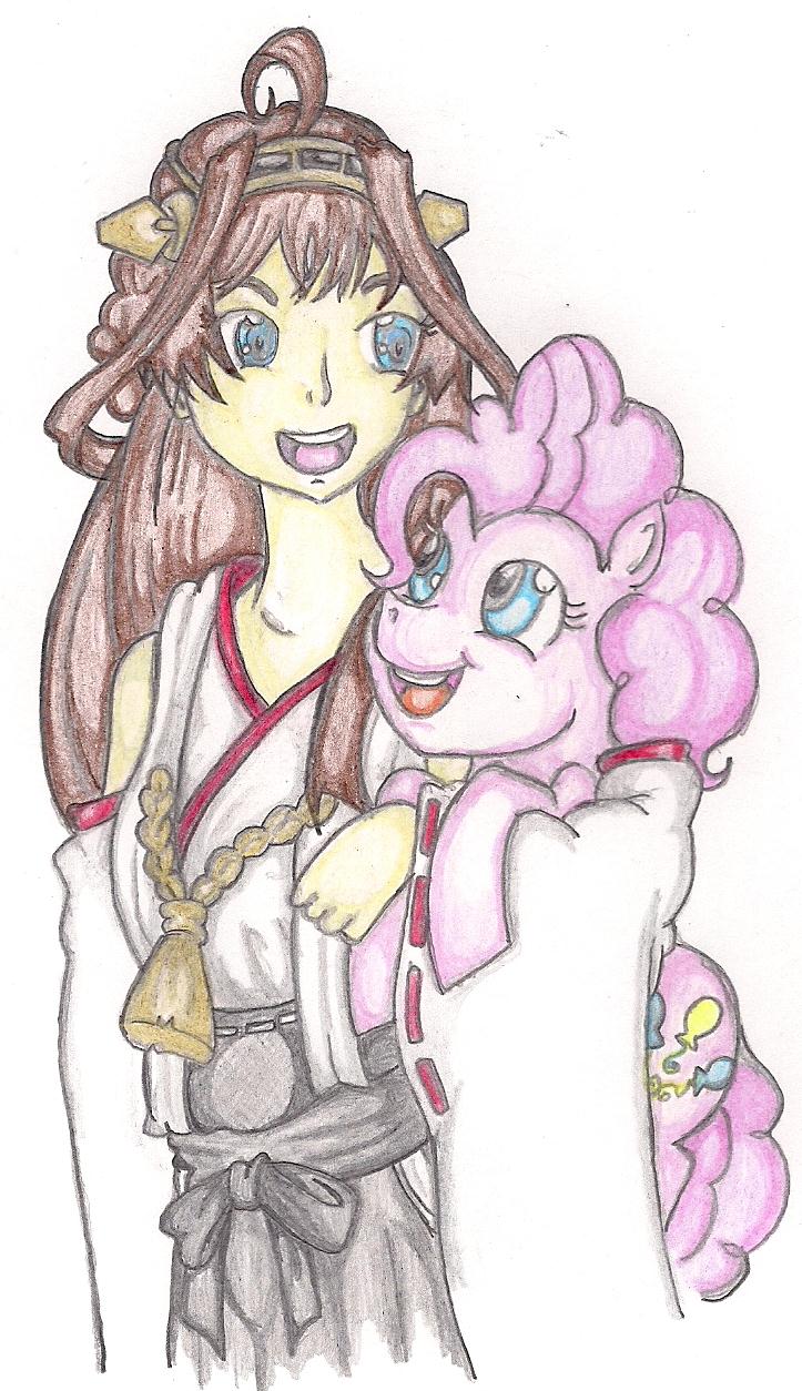 Kongou and Pinkie