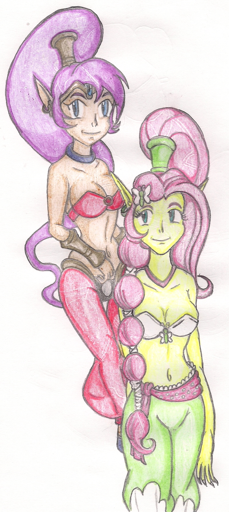 Shantae and Fluttershy