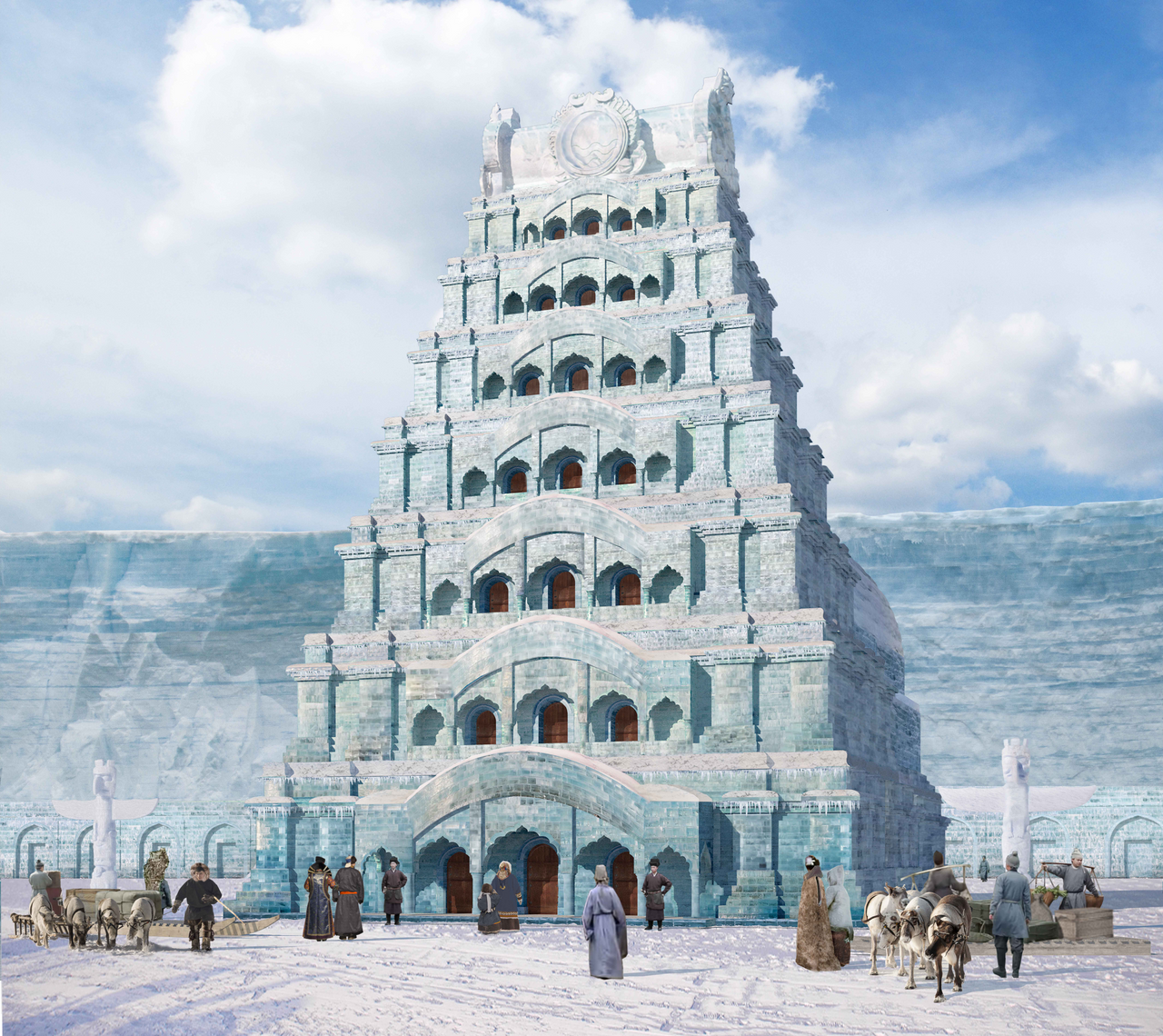 Northern Water Tribe Palace By Bokmu On DeviantArt northern-water-tribe-palace-by-bokmu-on-deviantart