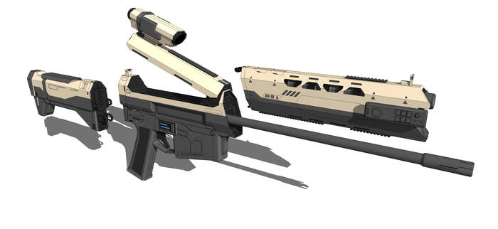 IA-AR18/A Assault Rifle (Open) PREVIEW