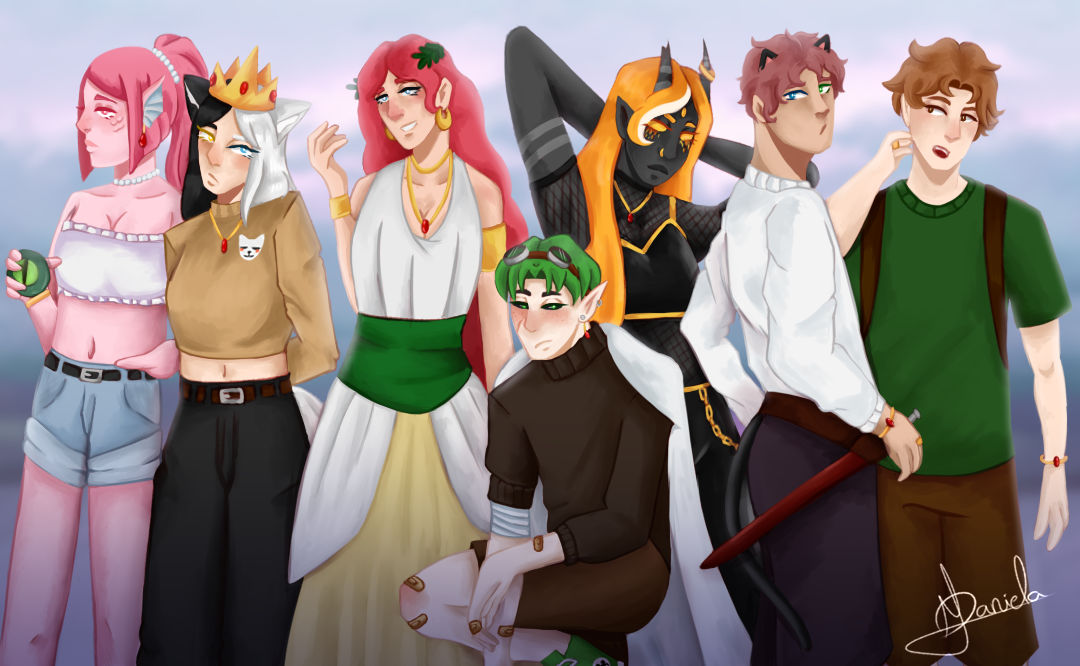 Minecraft (oc's for my comic) by Olimpianna on DeviantArt