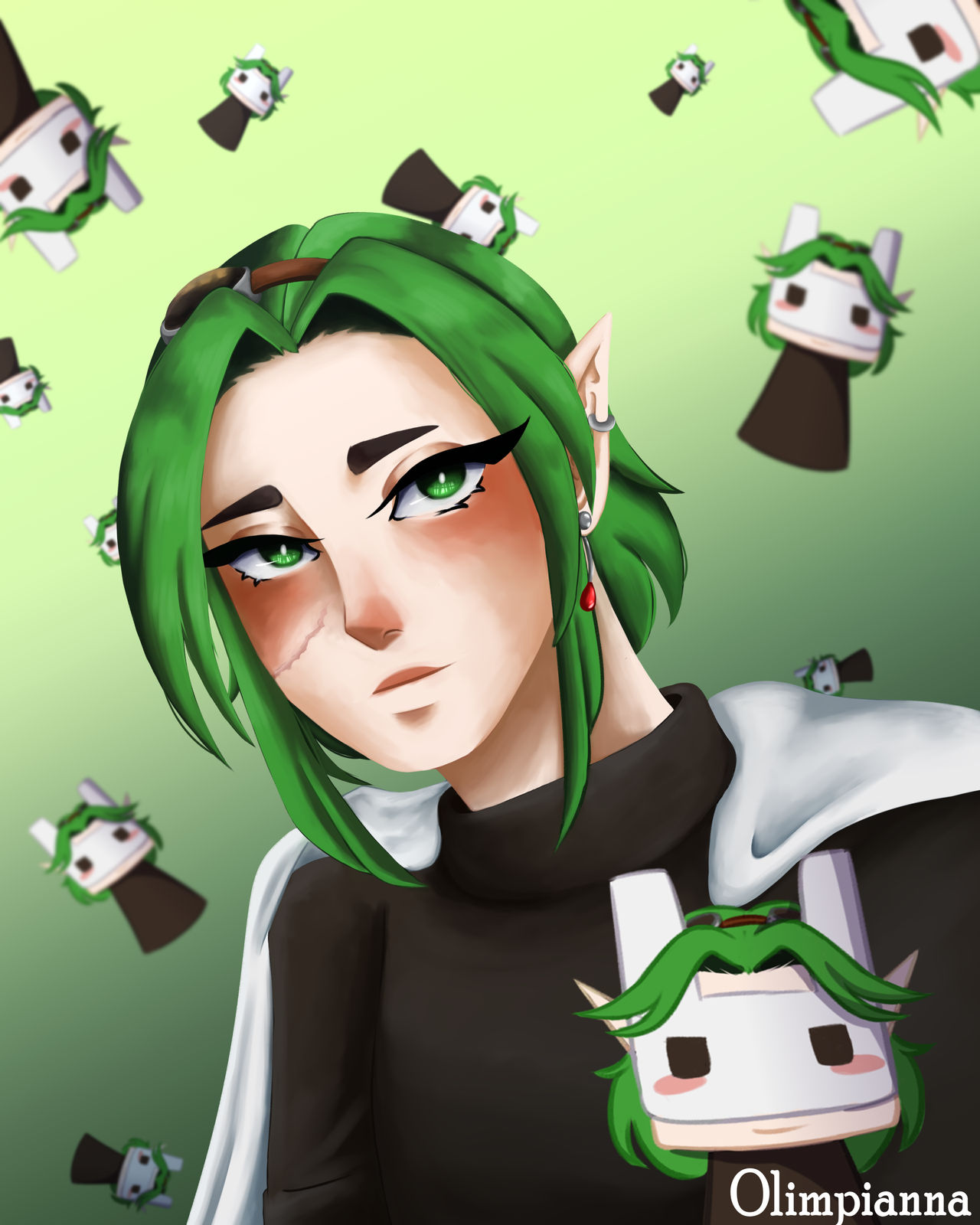 Minecraft oc by Olimpianna on DeviantArt