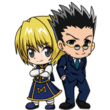 Leorio and Kurapika ready to fight by CatharsisEmotions on DeviantArt