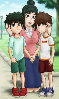 Midoriya Family
