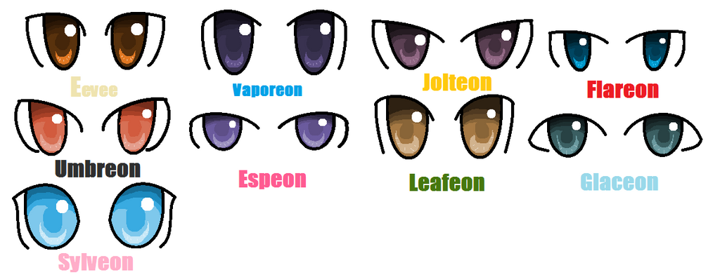 Eeveelution Eyes