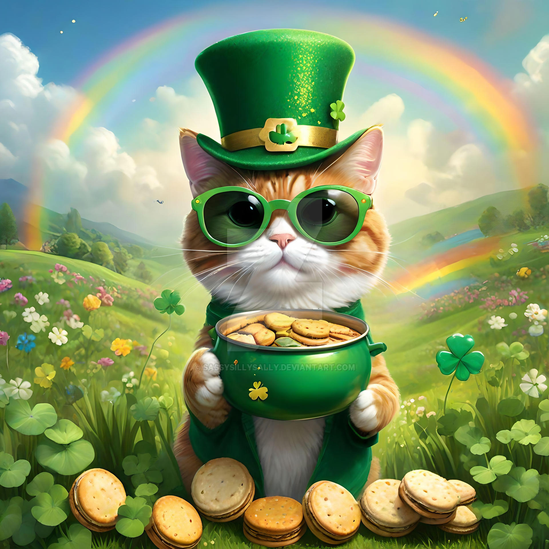 St. Paddy's Puddy Tat