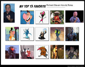My Top 13 Richard Steven Horvitz Roles V2