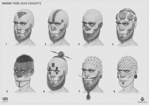 Nogon - Head Concepts