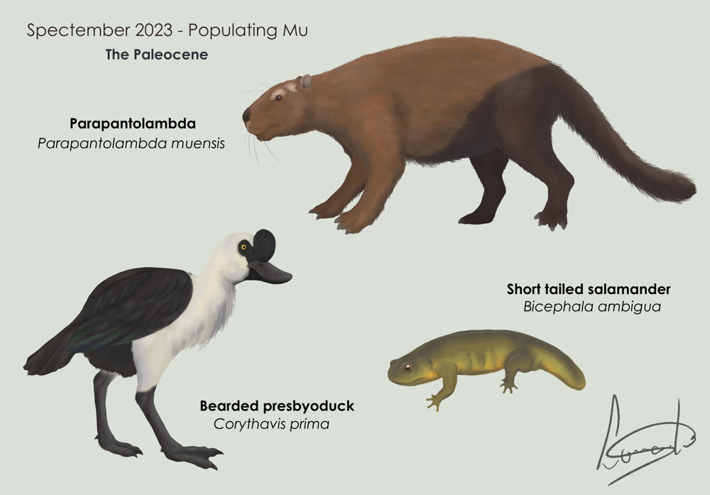 Populating Mu - Paleocene (part 2) by leonardismos on DeviantArt