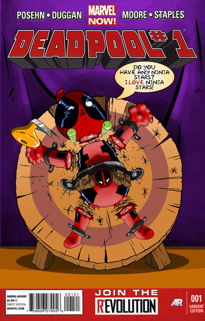 Deadpool cover Remastered