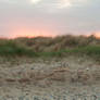 Sunset over the dunes