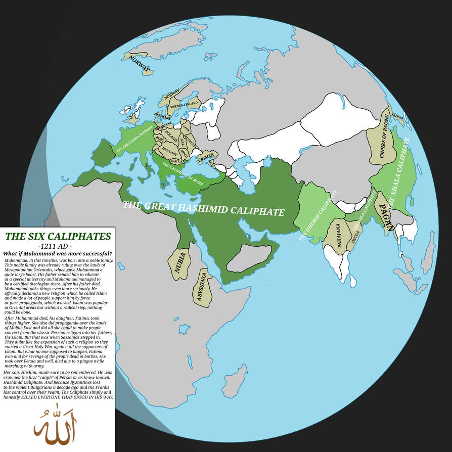 The Six Caliphates by novostanik on DeviantArt