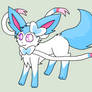 Cloud the shiny sylveon