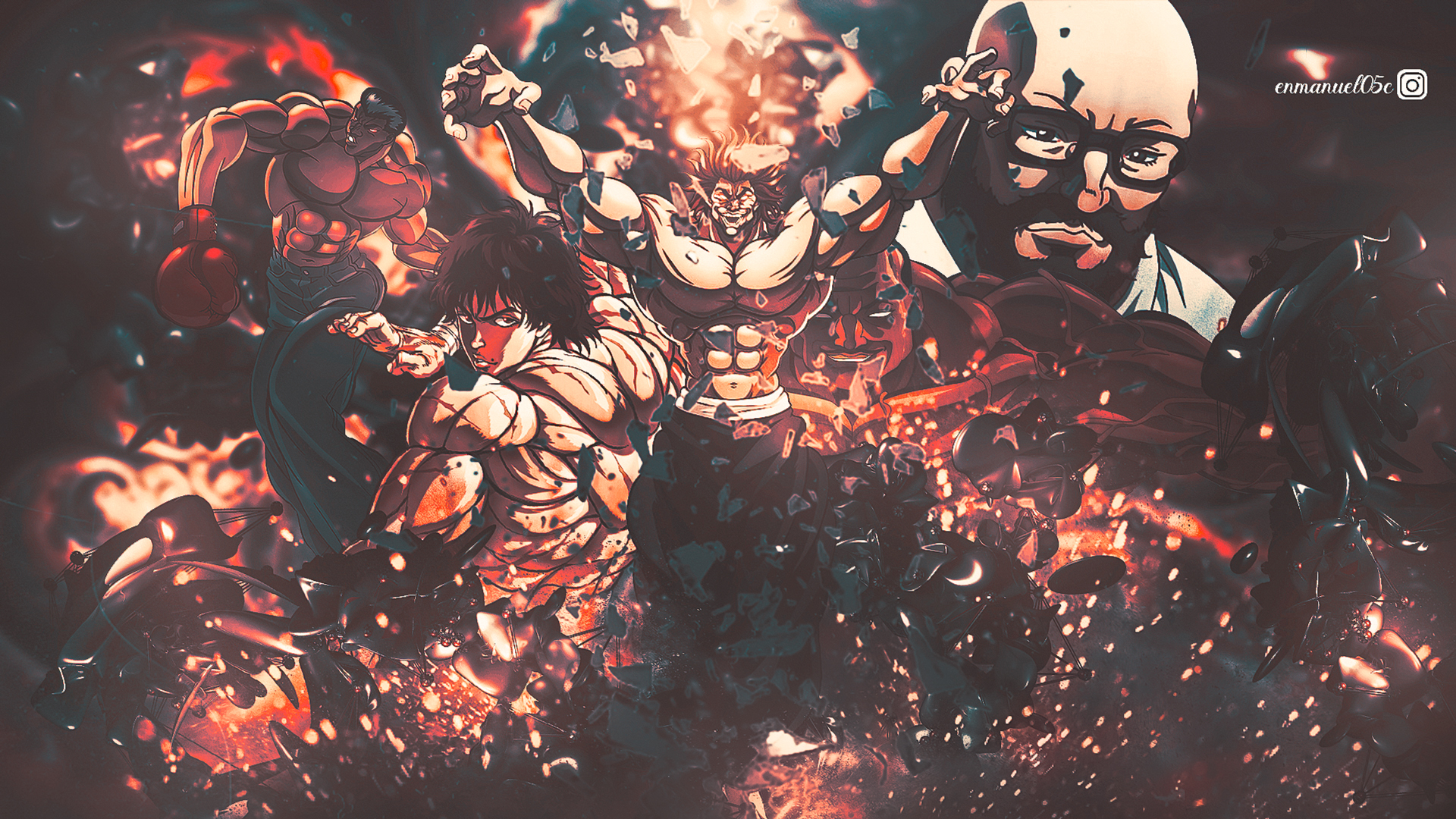 Baki Wallpaper by DinocoZero on DeviantArt