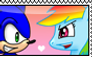 SonicxRainbow Dash Stamp