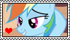 Rainbow Dash stamp by migueruchan