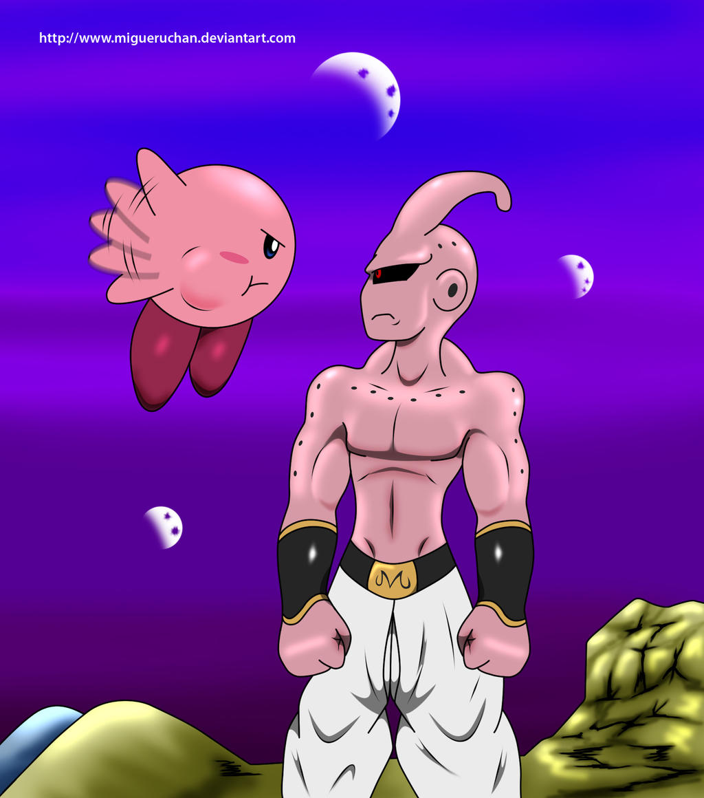 Kirby Vs Majin Buu (in color)