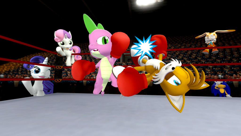 Deviantart Tails Boxing Spike Vs Tails by migueruchan on DeviantArt