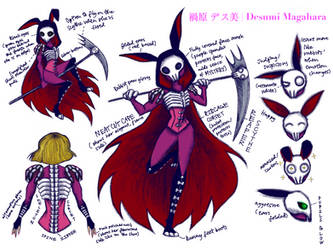 Desumi Magahara: Character Redesign Concept