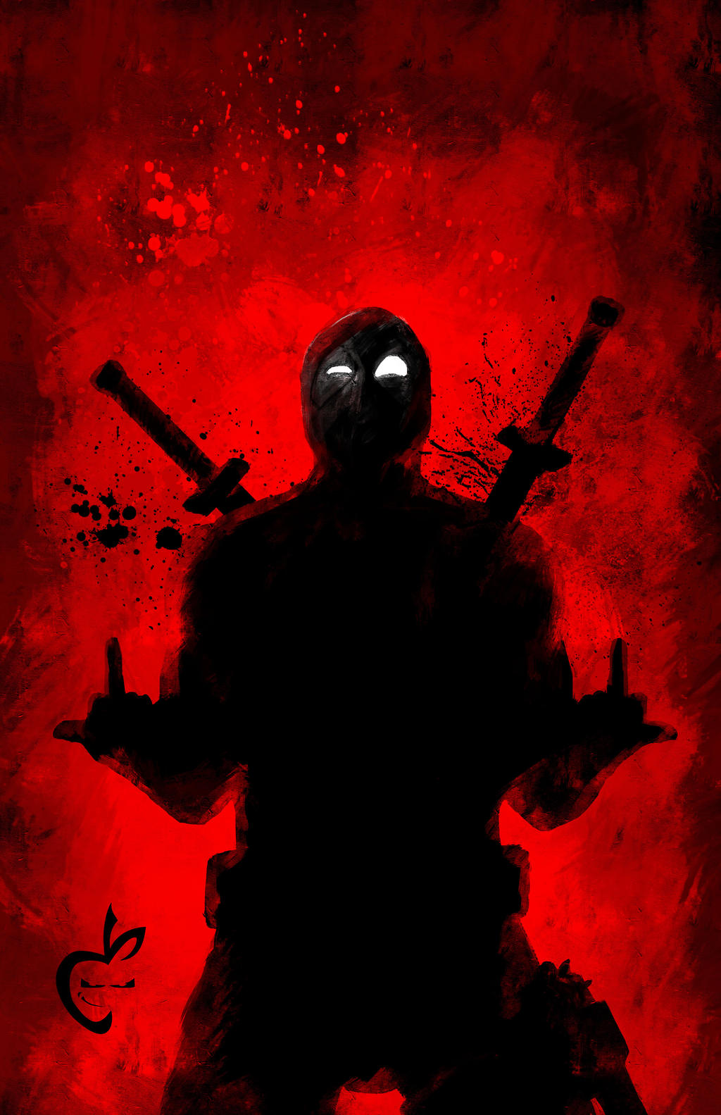 deadpoolSPLAT by Deviantapplestudios on DeviantArt