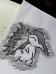 Charcoal cyndaquil