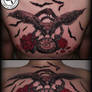 Chest tattoo