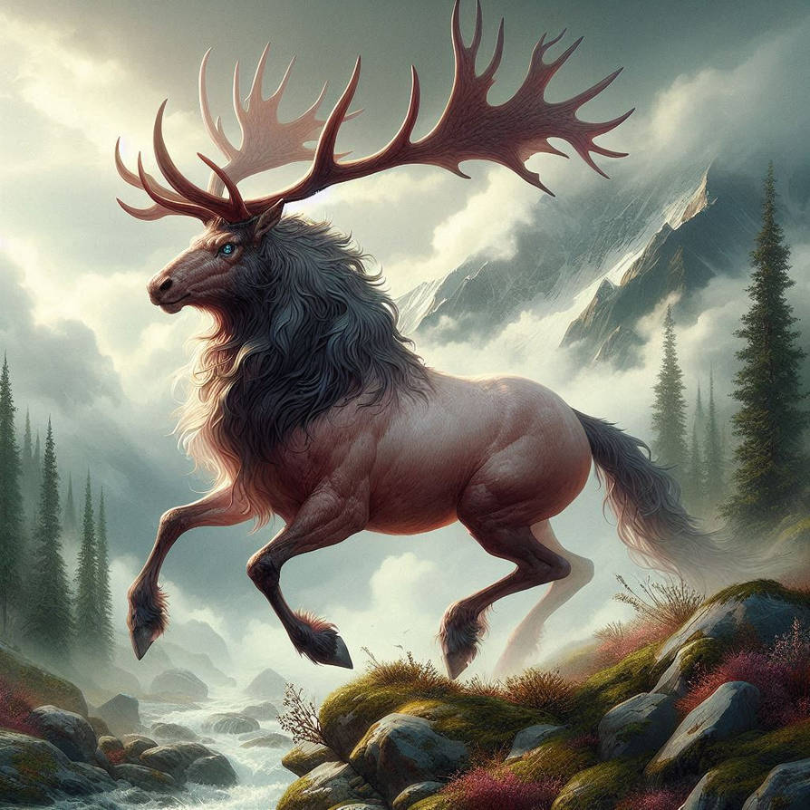 Magic Elk Magic Elk by DarkstoneStudios on DeviantArt