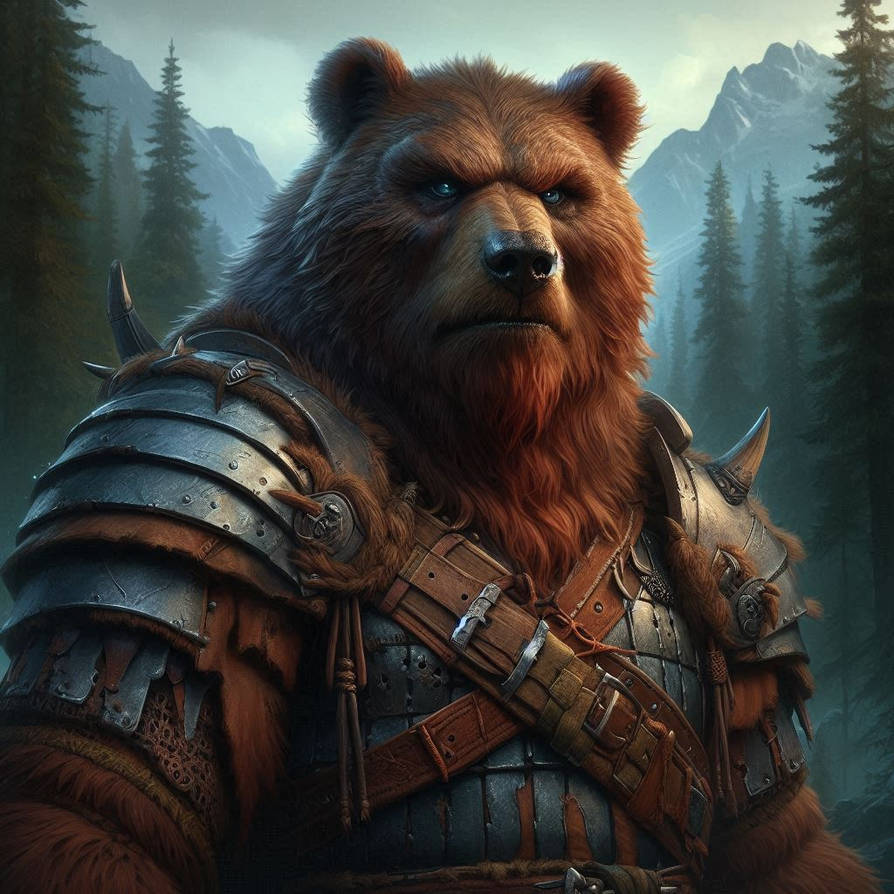 Werebear Mercenary by DarkstoneStudios on DeviantArt