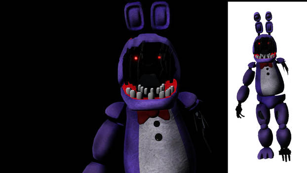 [MMD] FNAF 2 old bonnie finished DOWNLOAD + .OBJ