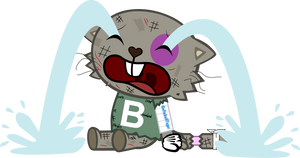 I'm crying because my feelings are hurt!