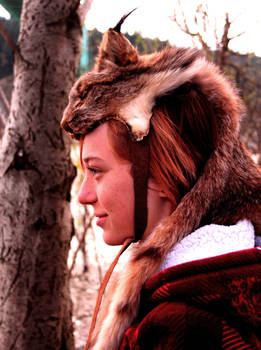 Lynx Skin Headdress