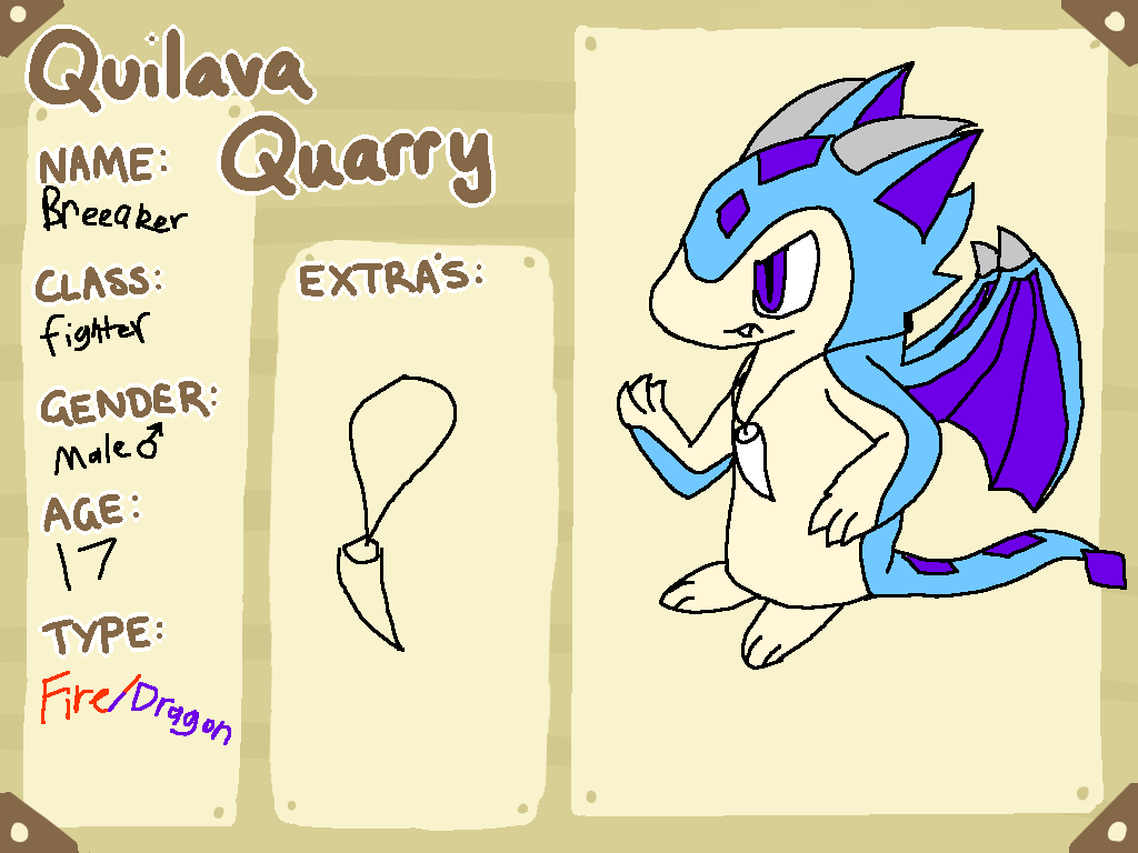 Quilava-Quarry app: Breeaker