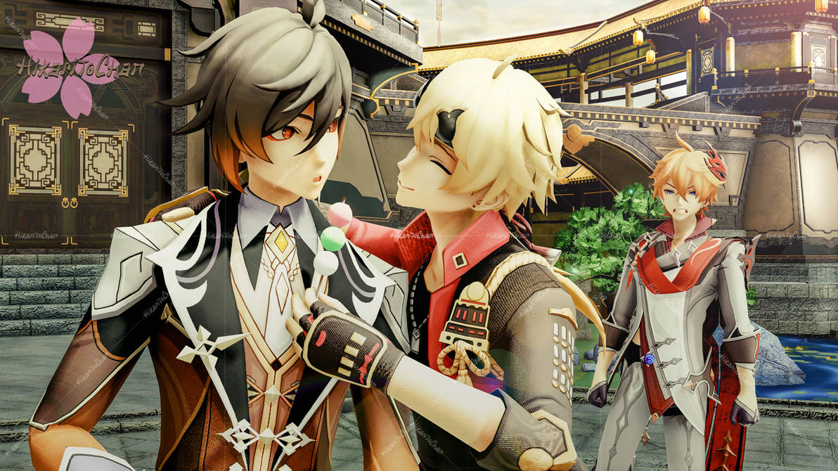 MMD Genshin Impact - Zhongli Thoma Childe by Hikarito-Chan on DeviantArt