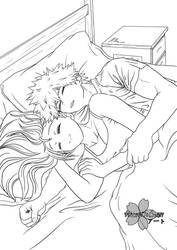 Bedtime -  Michiko x Bakugou