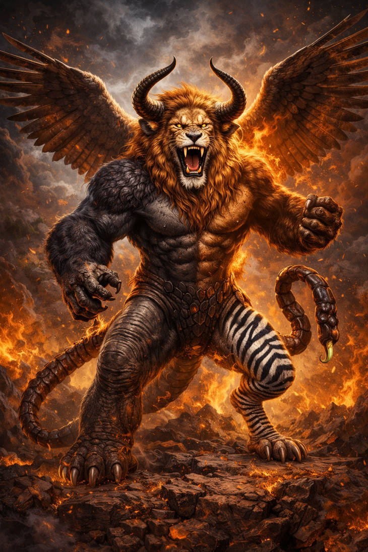Werechimera Hybrid the Chimera by Josedinosaur123 on DeviantArt