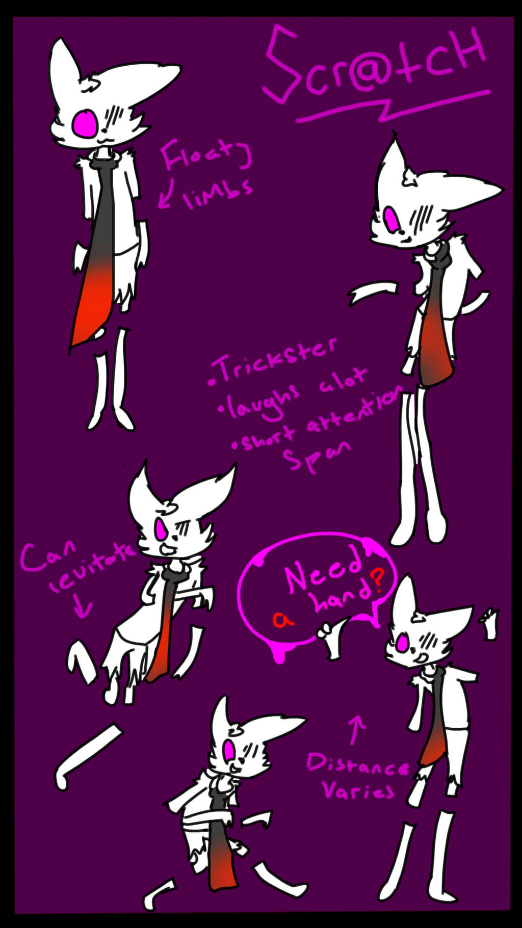 Scratch Character Sheet by Calismono on DeviantArt