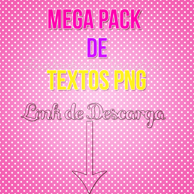 PACK DE TEXTOS PNG!.