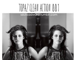 Topaz Clean action 001