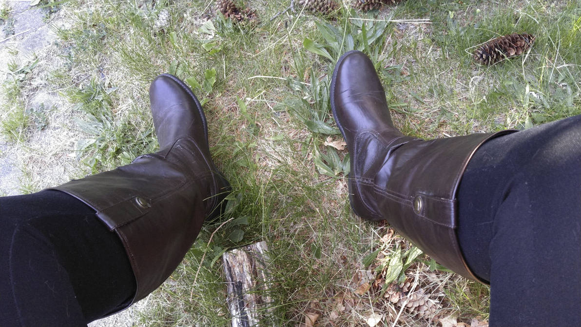 Deviantart Riding Boot Off Worn Brown riding boots by smokin-89 on DeviantArt